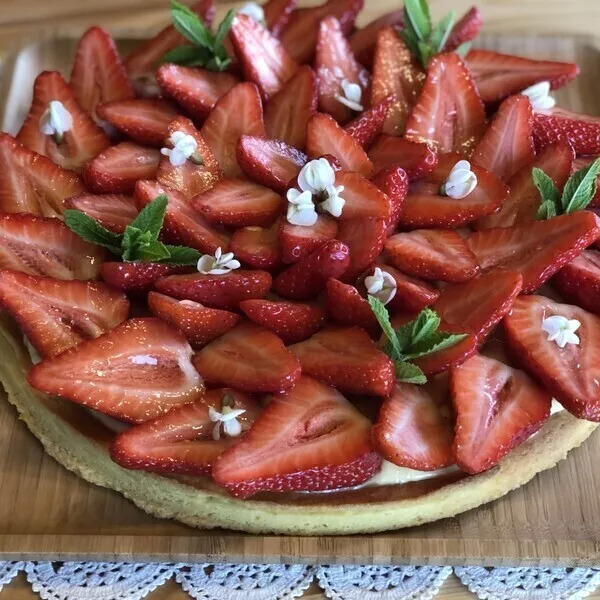 Cr Me Chiboust Tarte Aux Fruits Fraises Recette I Cook In Guy